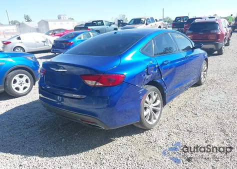 2015 Chrysler 200 S from USA, damaged, VIN 1C3CCCDG4FN678523